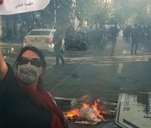 Mayhem in Karoun street where the school incident happened on Oct. 24, 2022