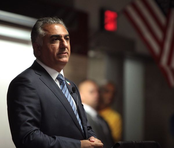 Iran's exiled prince Reza Pahlavi