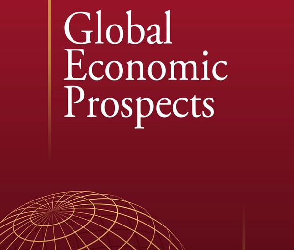 The front page of the World Bank’s latest Global Economic Prospects report (January 2022)