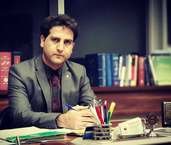 Sina Yousefi, Vice-Chairman of the East Azarbaijan Lawyers' Human Rights Commission (file photo)
