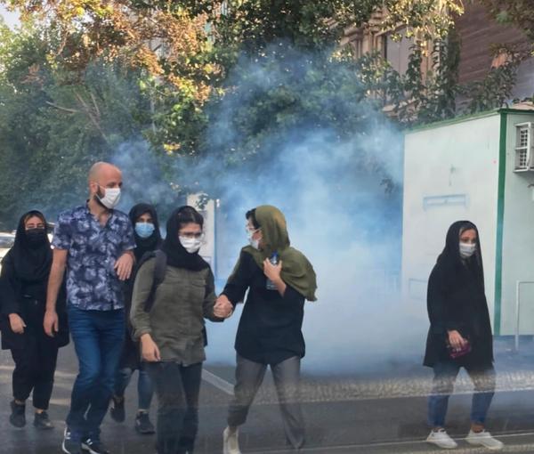 Protests in the city of Ardabil  (October 17, 2022)