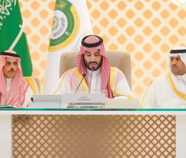 Saudi Arabia's Crown Prince Mohammed bin Salman attends the Arab League summit, in Jeddah, Saudi Arabia, May 19, 2023.