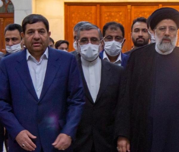 President Ebrahim Raisi with some of his top economic officials, August 2021