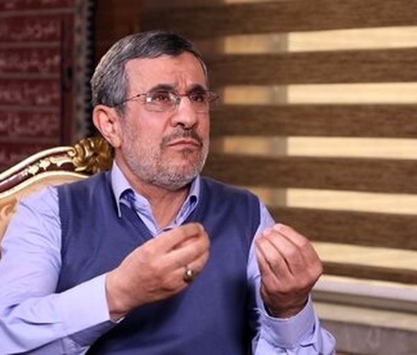 Mahmoud Ahmadinejad pictured in June 2022
