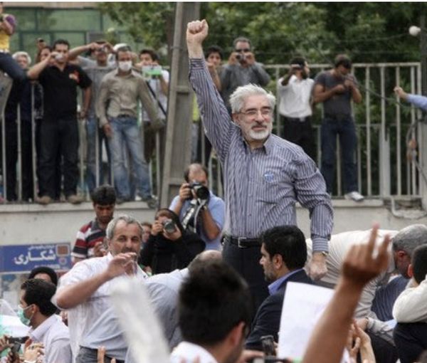 Mousavi, during his presidential run in 2009