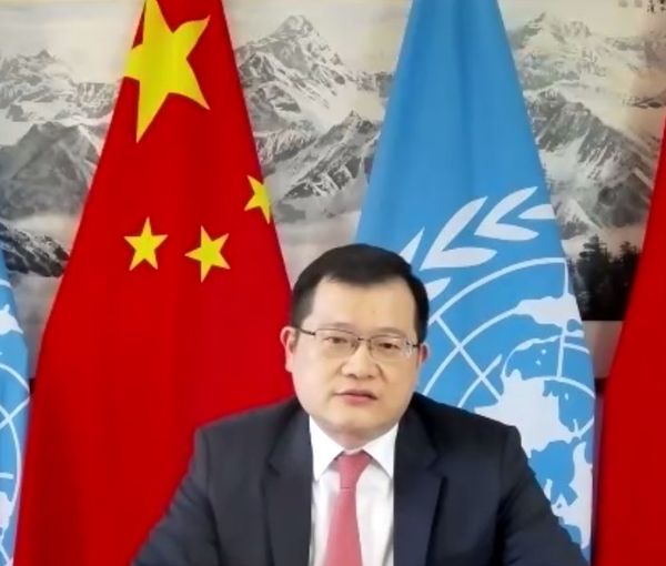 China's envoy to the UN Human Right Council Jiang Yingfeng 