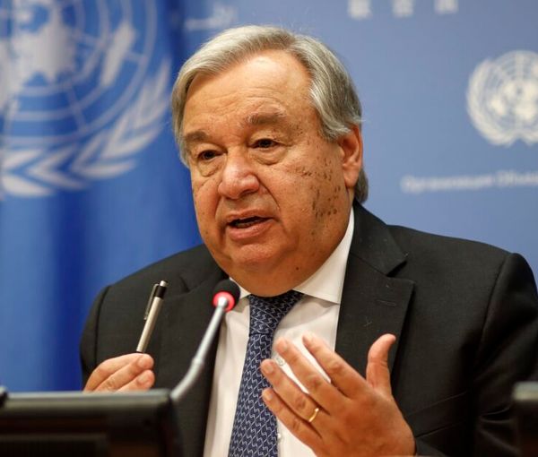 UN Secretary-General Antonio Guterres (file photo)