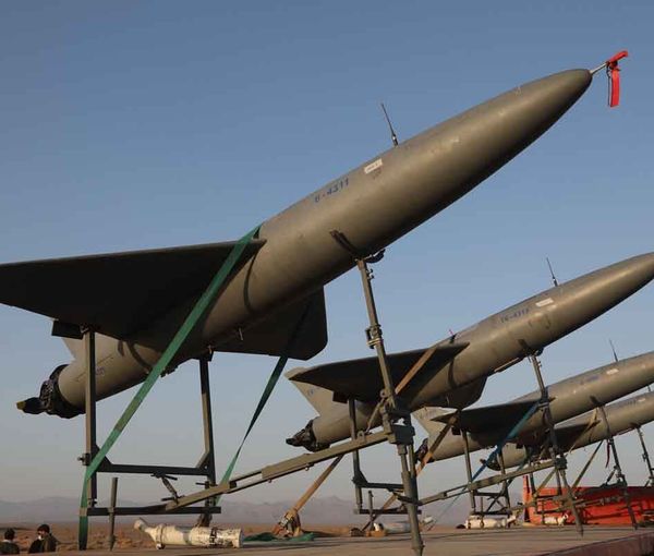 A number of Iranian drones (file photo)