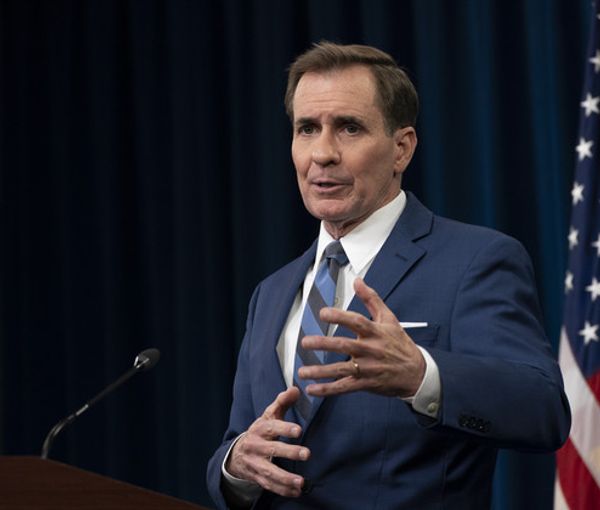 Coordinator for Strategic Communications at the National Security Council in the White House John Kirby (file photo)