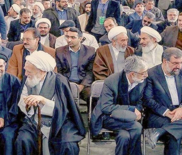 A number of senior Iranian conservative politicians during an event  (undated)