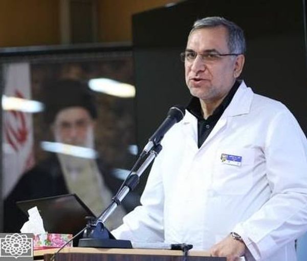 Iran’s health minister Bahram Einollahi (File photo)