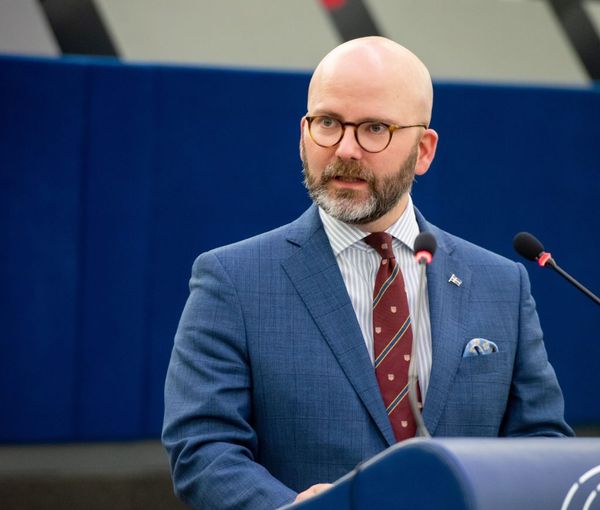 Charlie Weimers member of the European Parliament. Undated