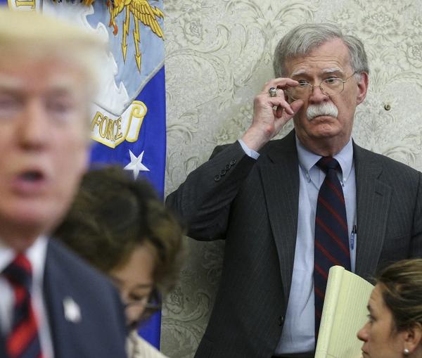 President Donald Trump's National Security Adviser John Bolton in May 2018