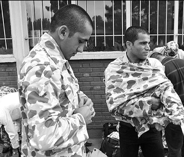 Salaried for Iranian conscripts are now more than $100 a month. FILE PHOTO