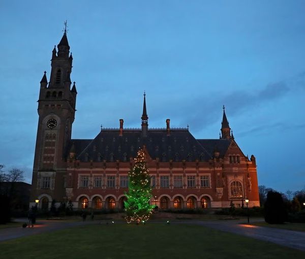 General view of the International Court of Justice (ICJ) in The Hague, Netherlands December 11, 2019.