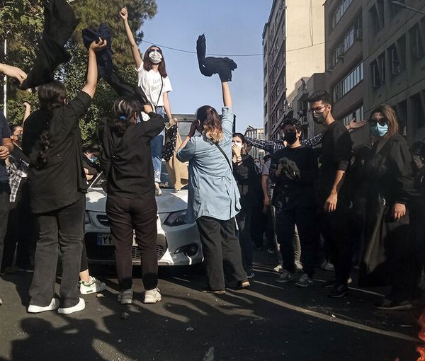 Antiregime protests in Iran  (file photo)