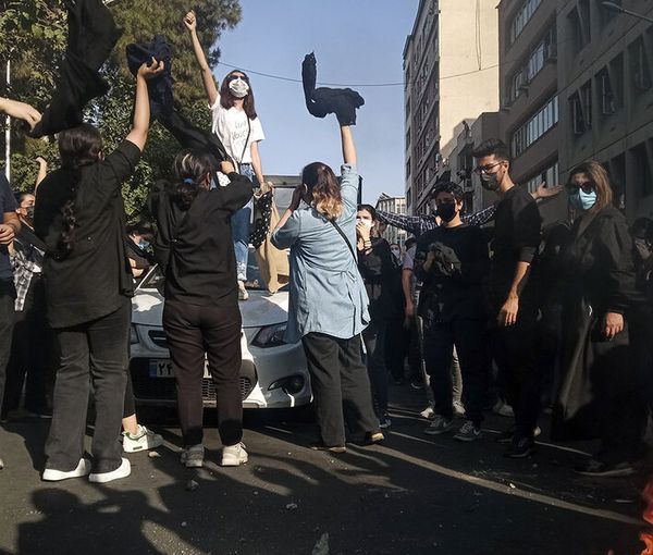 Antiregime protests in Iran (file photo)