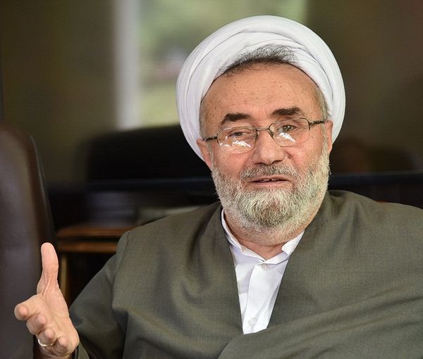 Cleric Masih Mohajeri, editor of a leading conservative newspaper.