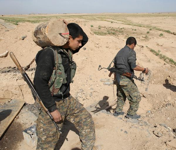 Kurdish anti-ISIS militia aligned with PKK in Iraq in 2016