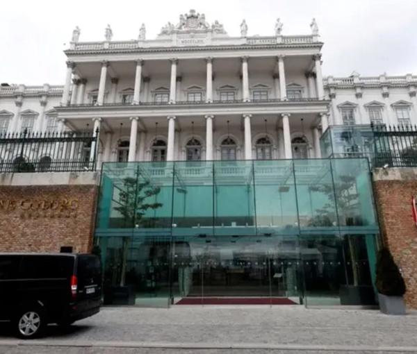 The Palais Coburg, the venue of Iran nuclear talks in Vienna  (file photo)