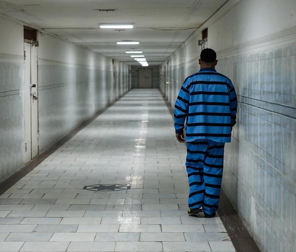 File photo of an Iranian prisoner (undated)