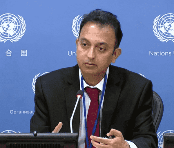 Javaid Rehman, Special Rapporteur on the situation of human rights in Iran. File photo