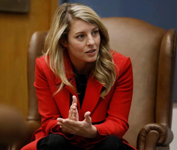 Canada’s Foreign Minister Mélanie Joly  (file photo)