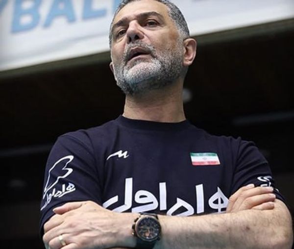Behrouz Ataie, head coach of Iran's national volleyball team