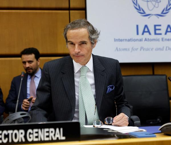 IAEA chief Rafael Grossi. June 6, 2022