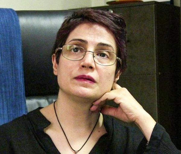 Prominent Iranian lawyer and human rights defender Nasrin Sotoudeh