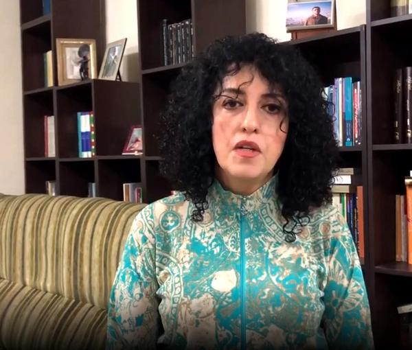 Imprisoned human rights activist Narges Mohammadi (undated)