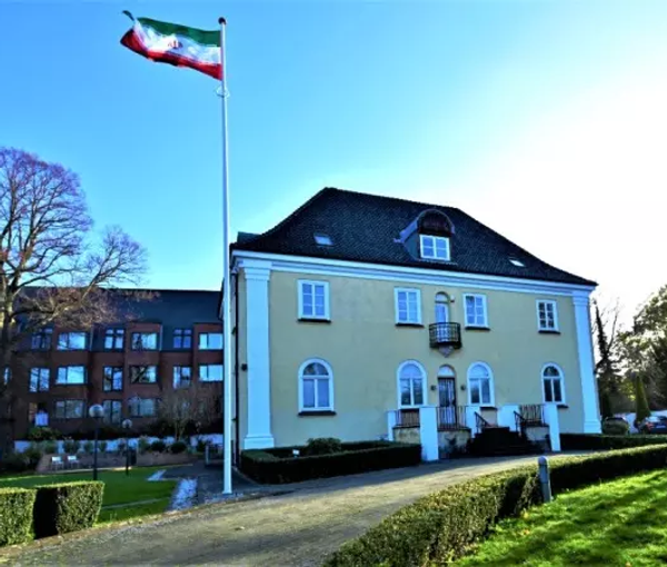 The Iranian embassy in Copenhagen (file photo)