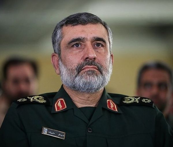 Amir-Ali Hajizadeh, the commander of IRGC's aerospace force (Undated) 