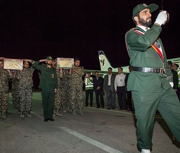 Return of Iranian Casualties in Syrian Civil War to the western city of Kermanshah (August 2016) 