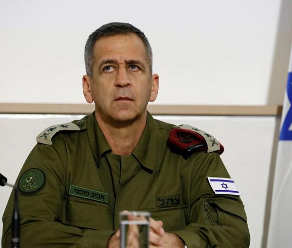 Israel's outgoing chief of staff Lieutenant General Aviv Kochavi