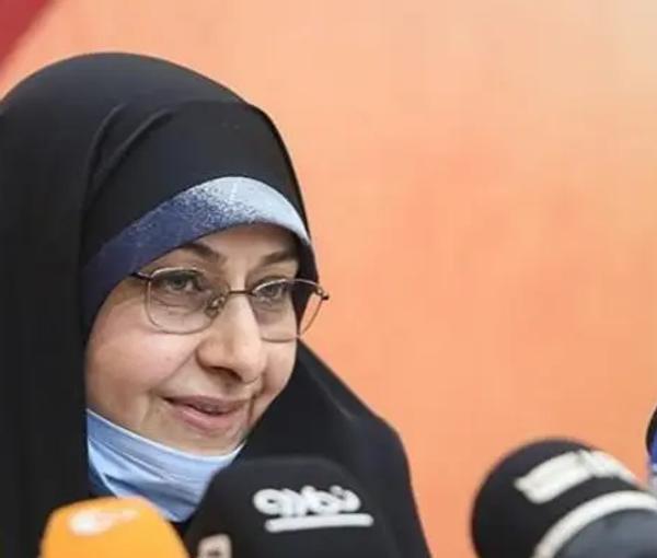 Ansieh Khazaki, one of Ebrahim Raisi's vice presidents whose son lives in Canada