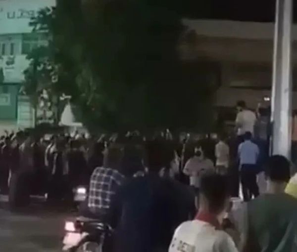 Protests in Khuzestan, Wednesday evening, May 11, 2022