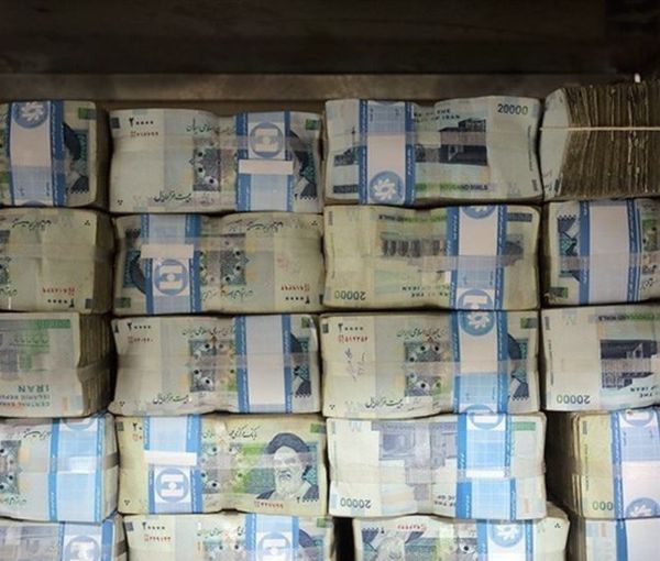 Pile of Iranian currency that has lost its value eightfold in the past 4 years. File photo
