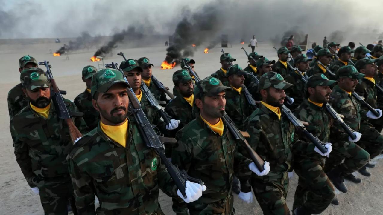 Iran-backed Shiite militia Hashd al-Shaabi, also known as Popular Mobilization Forces, is an Iraqi state-sponsored umbrella organization composed of approximately 67 different armed factions, with around 128,000 fighters.  