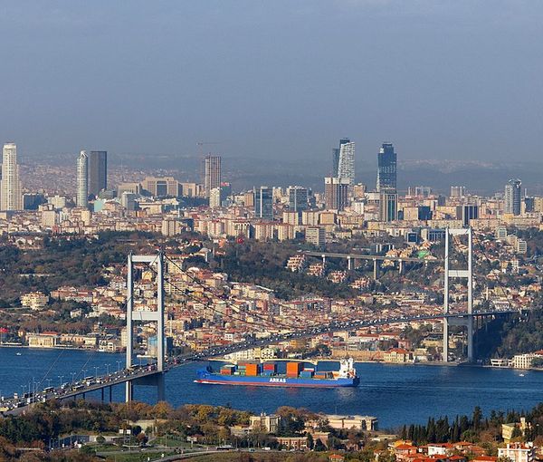 View of Istanbul, the business capital of Turkey