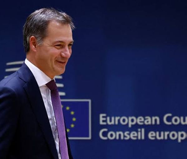 Alexander De Croo, Belgium's prime minister (Undated)
