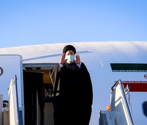 President Ebrahim Raisi departing for Moscow. January 19, 2022
