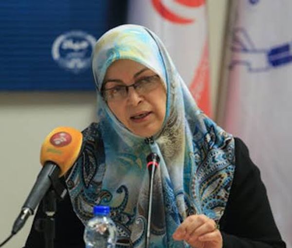 Etehad-e Mellat political party secretary general Azar Mansouri (file photo)