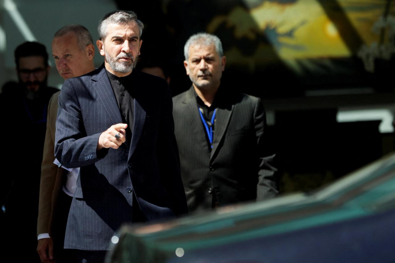 Ali Bagheri-Kani Iran's chief negotiator in Vienna talks on August 4, 2022