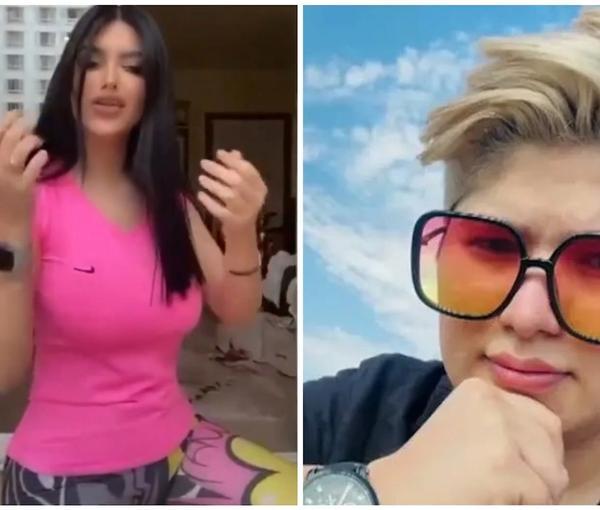 LGBTQ activists Elham Choubdar (left) and Zahra (Sareh) Sedighi-Hamedani (file photo)