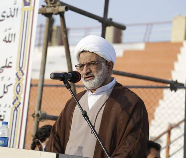 Mahmoud Mahmoudi, a representative of the Supreme Leader and Friday prayer imam of the city of Kangan in Bushehr province (Undated) 