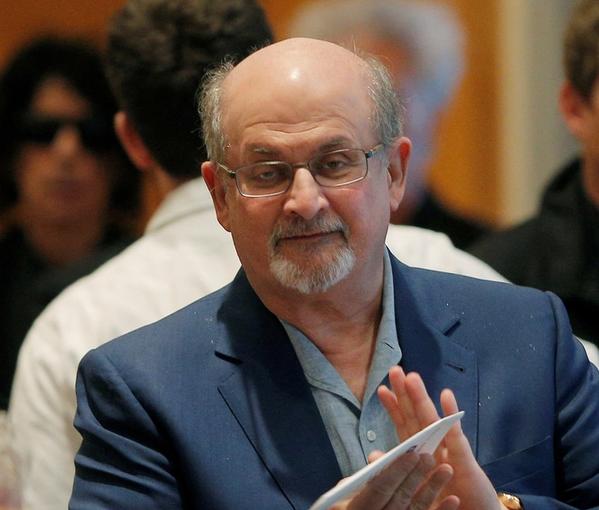 Author Salman Rushdie in 2016