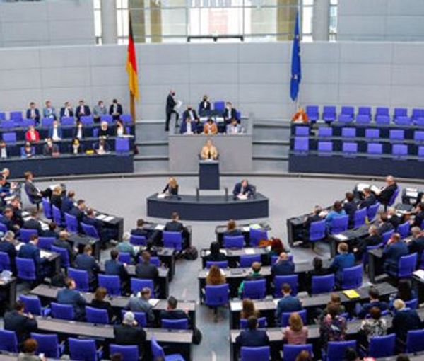 The German federal parliament Bundestag (file photo)
