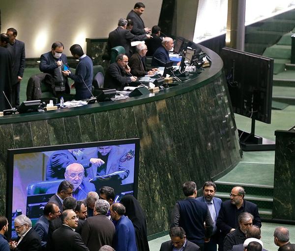 A session of the Iranian parliament (file photo)