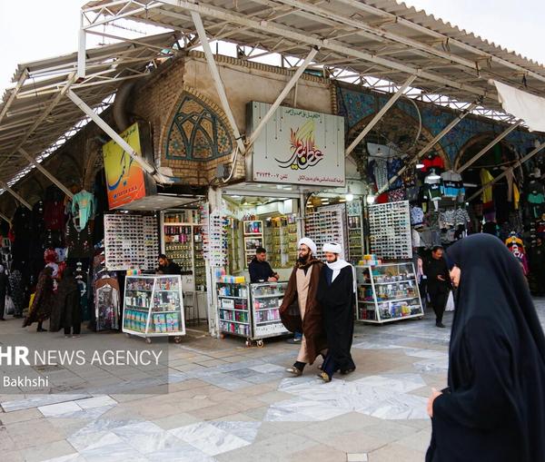 A view from the bazaar in the religious city of Qom  (file photo)